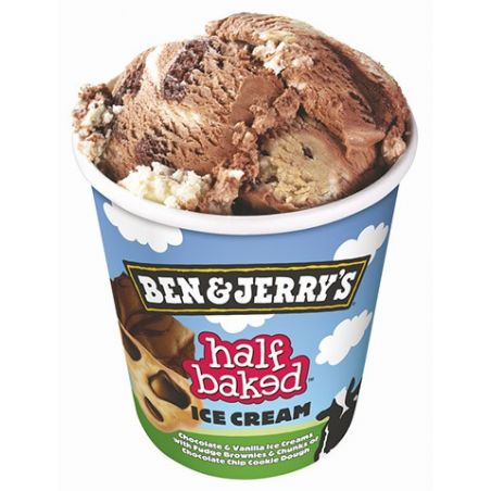 Ben & Jerry's Half Baked 8x 465ml