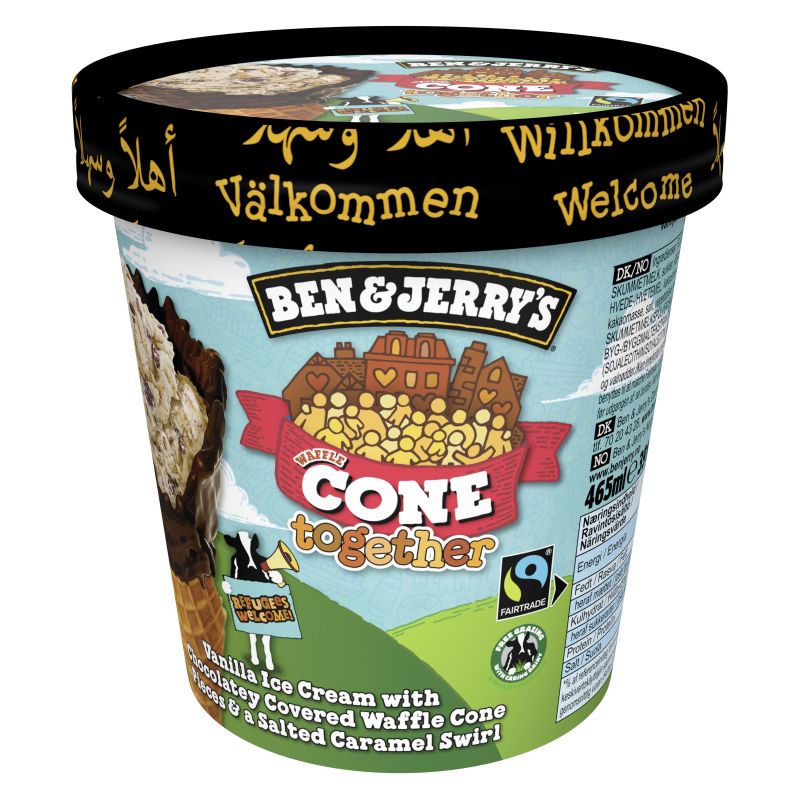 Ben & Jerry's Waffle Cone TGT 8x 465 ml