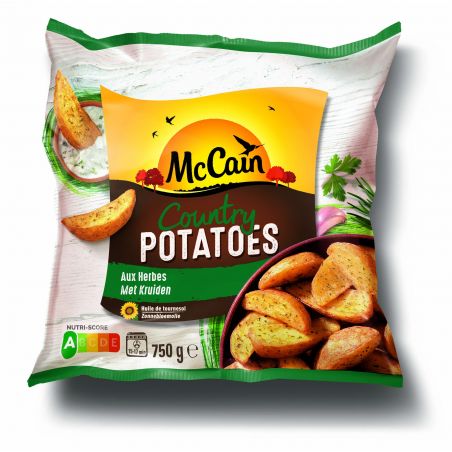MC CAIN Country Potatoes 12x 0.750 kg