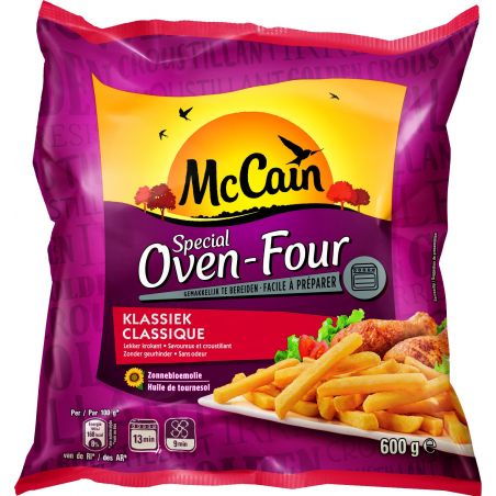 MC CAIN Frites Just au Four (9/9) 12x 0.600 kg