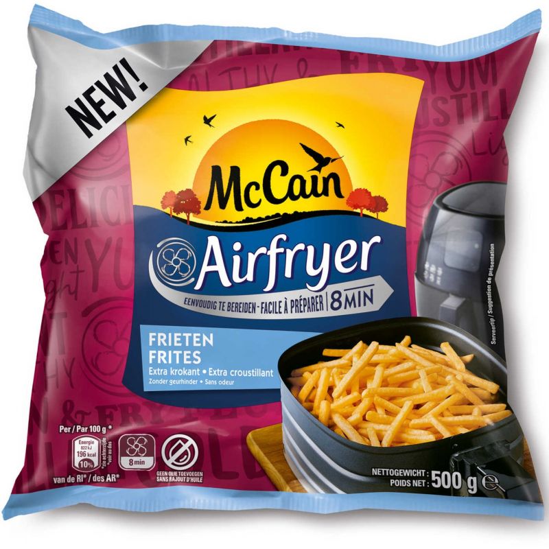 MC CAIN Airfryer Frites Alumettes 600gr