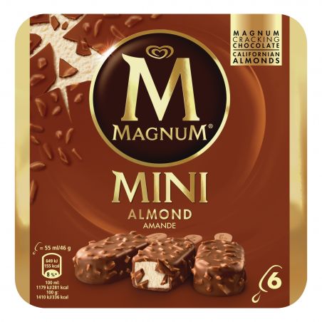 OLA MAGNUM MINI ALMOND (6) 330ML