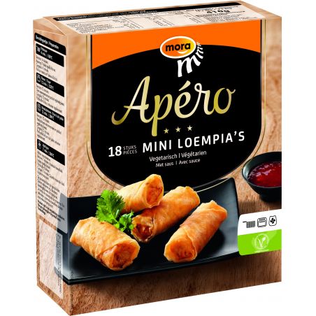 MORA Mini Loempias Apéro 18x .020g