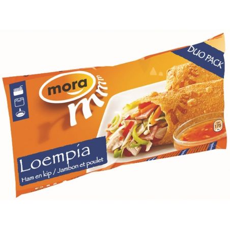 MORA Loempias Poulet et Jambon 2x 125g