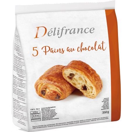 DELIFRANCE Pains au Chocolat au Beurre 70g (21%)