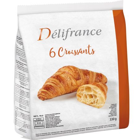 DELIFRANCE Croissant Beurre 55g (18%)