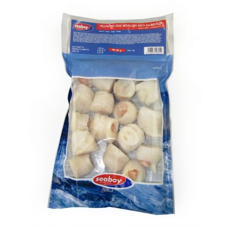 SEABOY Médaillons de sole limande crue avec Saumon IQF 40-60gr