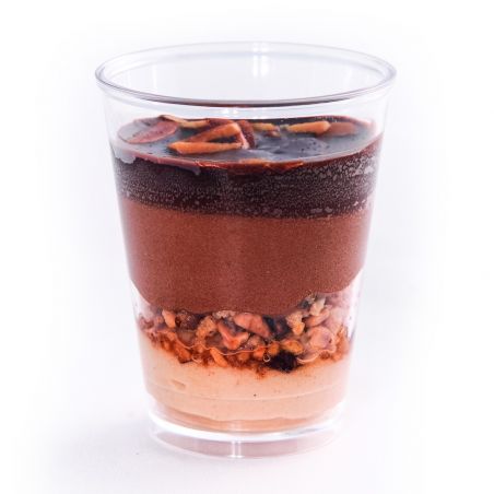 Verrines  Chocolat Noir Praliné Ganache  40x 66ml