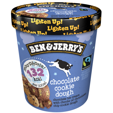 Ben & Jerry's Moo-Phoria Chocolat  Cookie Dough 8x 465 ml