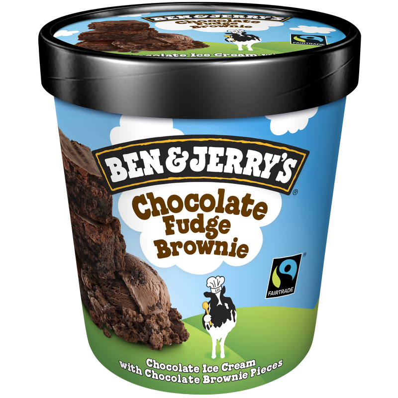 Ben & Jerry's Chocolat fudge brownie 8x 465 ml