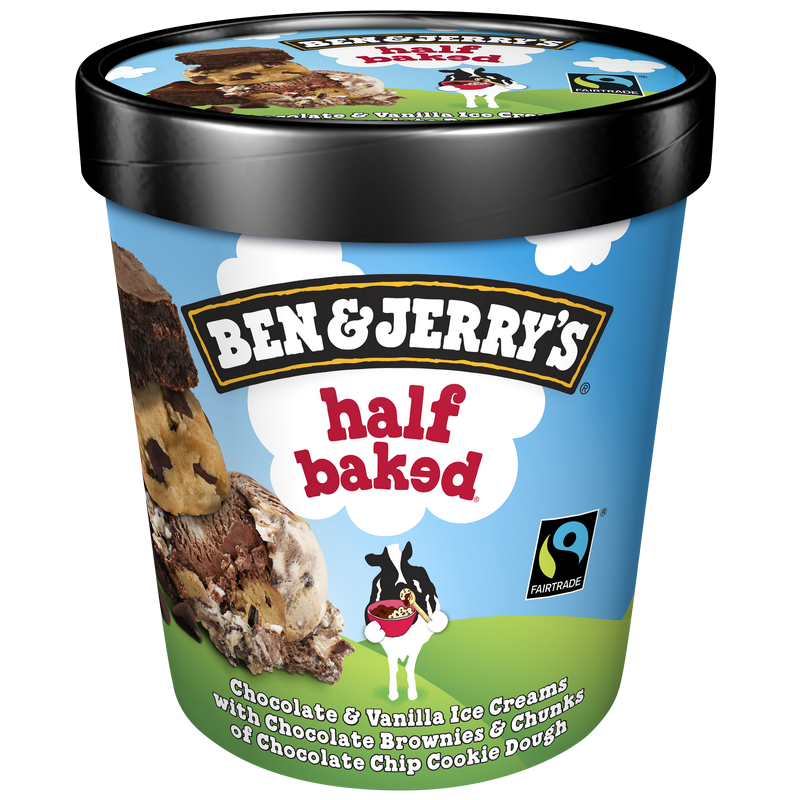 Ben & Jerry's Half Baked 8x 465ml