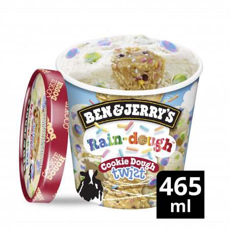 Ben & Jerry's Raindough Twist Cookie Dough 465 ml