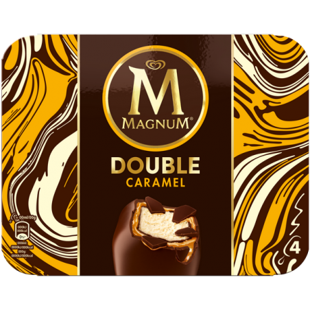 OLA MAGNUM DOUBLE CARAMEL (4) 352ML