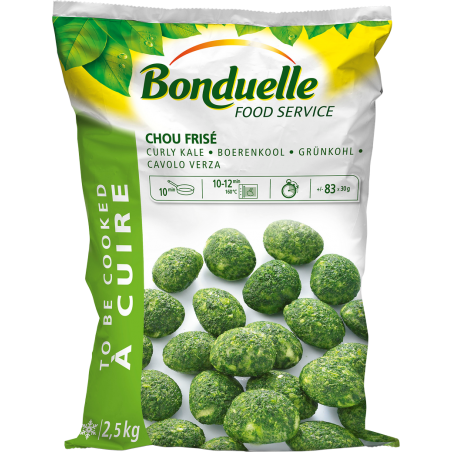 BONDUELLE Choux Frises (Portion 30g) (Rth) 2,5kg