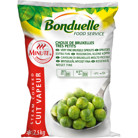 BONDUELLE Choux de Bruxelles - Minute 2,5 kg