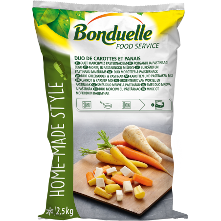 BONDUELLE Mélange  duo carottes & panais 2,5 kg