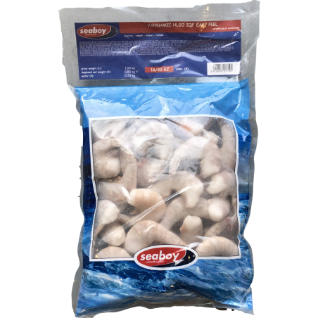 SEABOY Scampis HLSO SWP 16/20 Vannamei Easy Peel  Real Count IQF