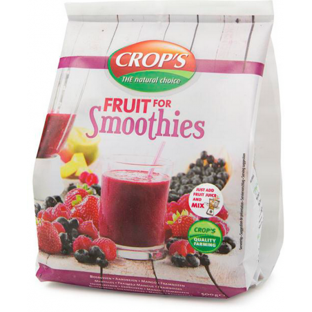CROP'S SMOOTHIES FRUITS ROUGE 500g