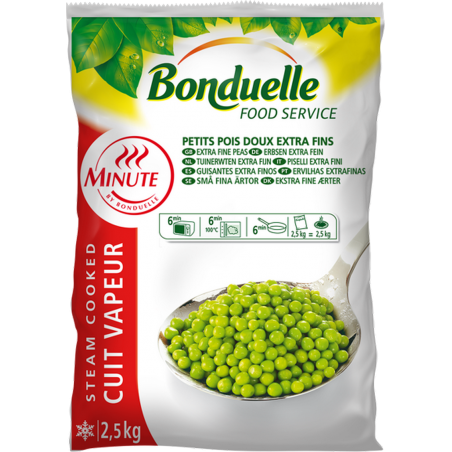BONDUELLE POIS EXTRA FINS