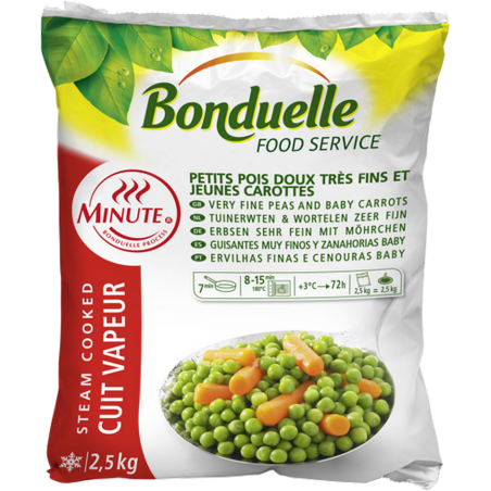 BONDUELLE POIS DOUX & CAROTTES TF