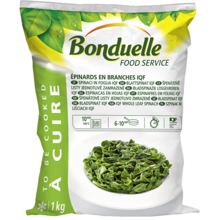 BONDUELLE Epinards branches (palets 80 g)