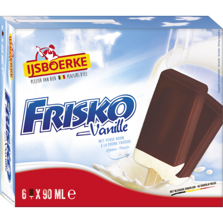 IJSBOERKE Frisko Vanille (6) 540 ml