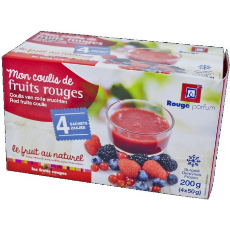 COULIS FRUITS ROUGES 4X 50GR
