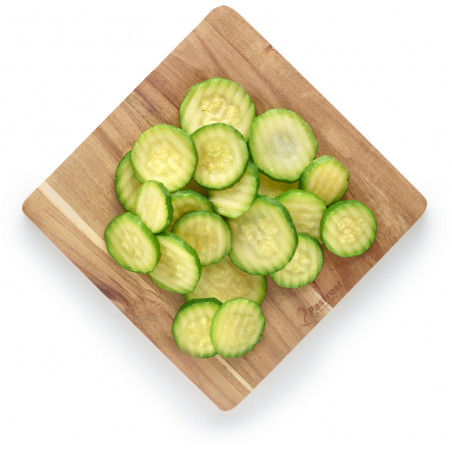 PASFROST COURGETTES EN RONDELLES ONDULEES