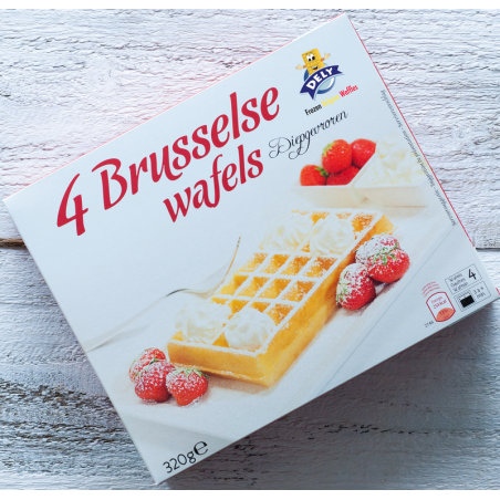 DELY  Gaufre de Bruxelles Maxi 4x 80g