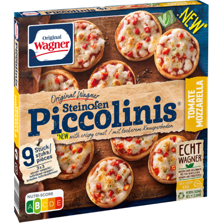 WAGNER  Piccolinis Tomate Mozzarella 3x 3 Pièces