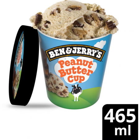 Ben & Jerry's  Peanut Buttercup 8x 465ml