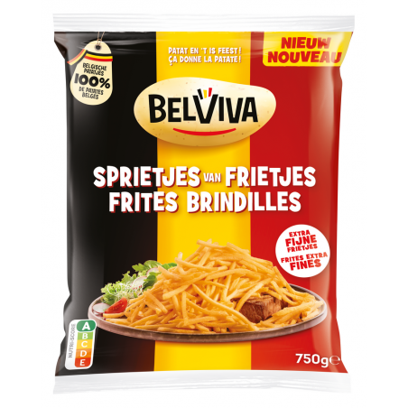 BELVIVA Frites Brindille 750gr