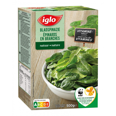 IGLO FF EPINARDS-BRANCHE 500gr