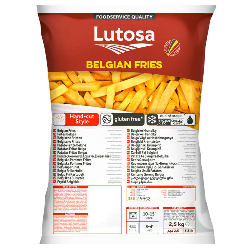LUTOSA HO Frites Belges 2,5kg