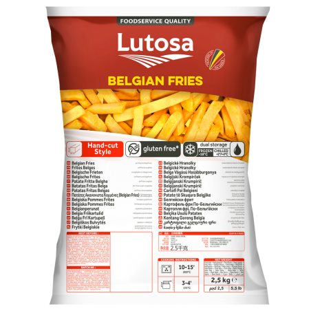 LUTOSA HO Frites Belges 2,5kg