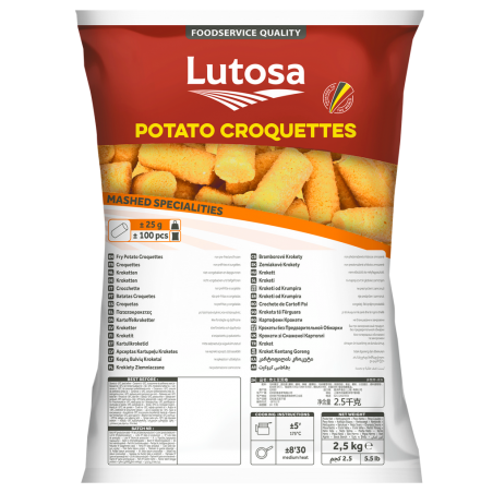 LUTOSA HO CROQUETTES POMME DE TERRE 2,5kg