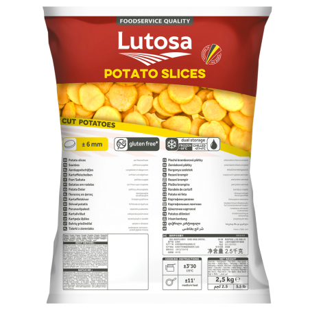 LUTOSA HO POMMES SAUTEES 2,5kg