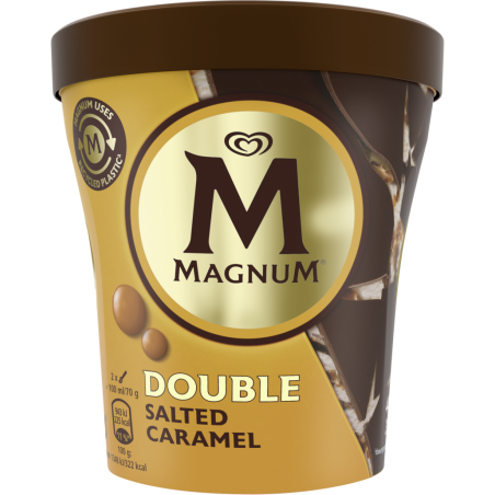 MAGNUM OLA Pint Salted Cara dbl 440 ml