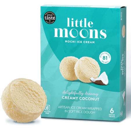 LITTLE MOONS MOCHI COCONUT 192gr