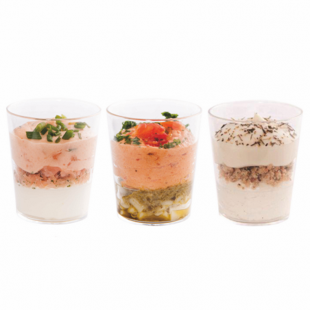 ROLPH&ROLPH Verrine Plastique Mix Salé 12P