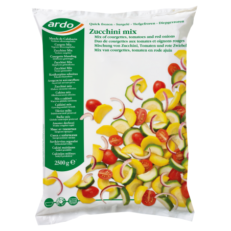 Ardo Zucchini Mix  2,5kg courgettes tomate à poêler