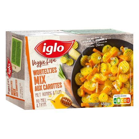 IGLO Carottes au miel thym 450gr