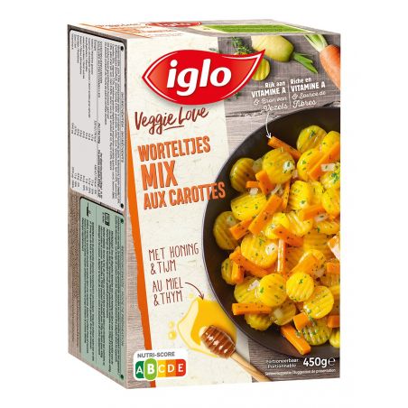 IGLO Carottes au miel thym 450gr