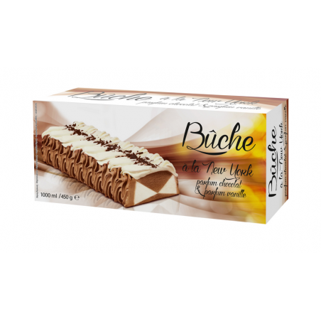 EXCLUSIVE  Bûche à la New York Vanille Chocolat 1l