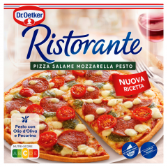 DR OETKER Pizza Ristorante Pesto Salame