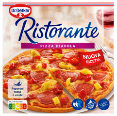 DR OETKER Pizza Ristorante Diavola Pepperoni Salame Piccante