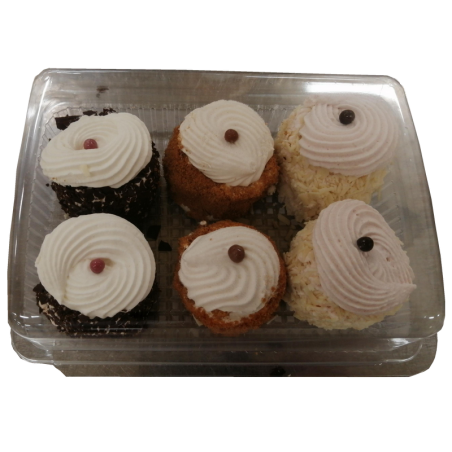 copy of VANDEMOORTELE  MINI DONUTS CHOCO(9) 180GR