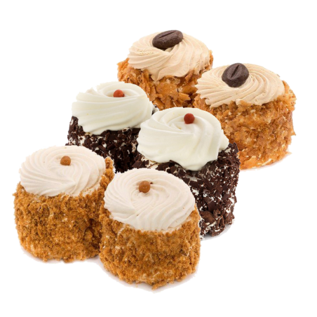 copy of VANDEMOORTELE  MINI DONUTS CHOCO(9) 180GR