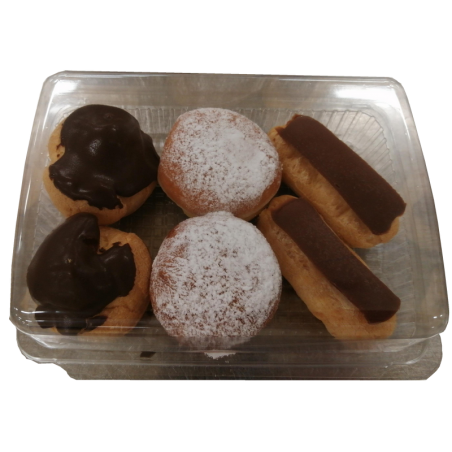 copy of VANDEMOORTELE  MINI DONUTS CHOCO(9) 180GR