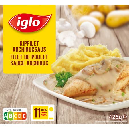 IGLO Filets de poulet 'Archiduc' 425gr